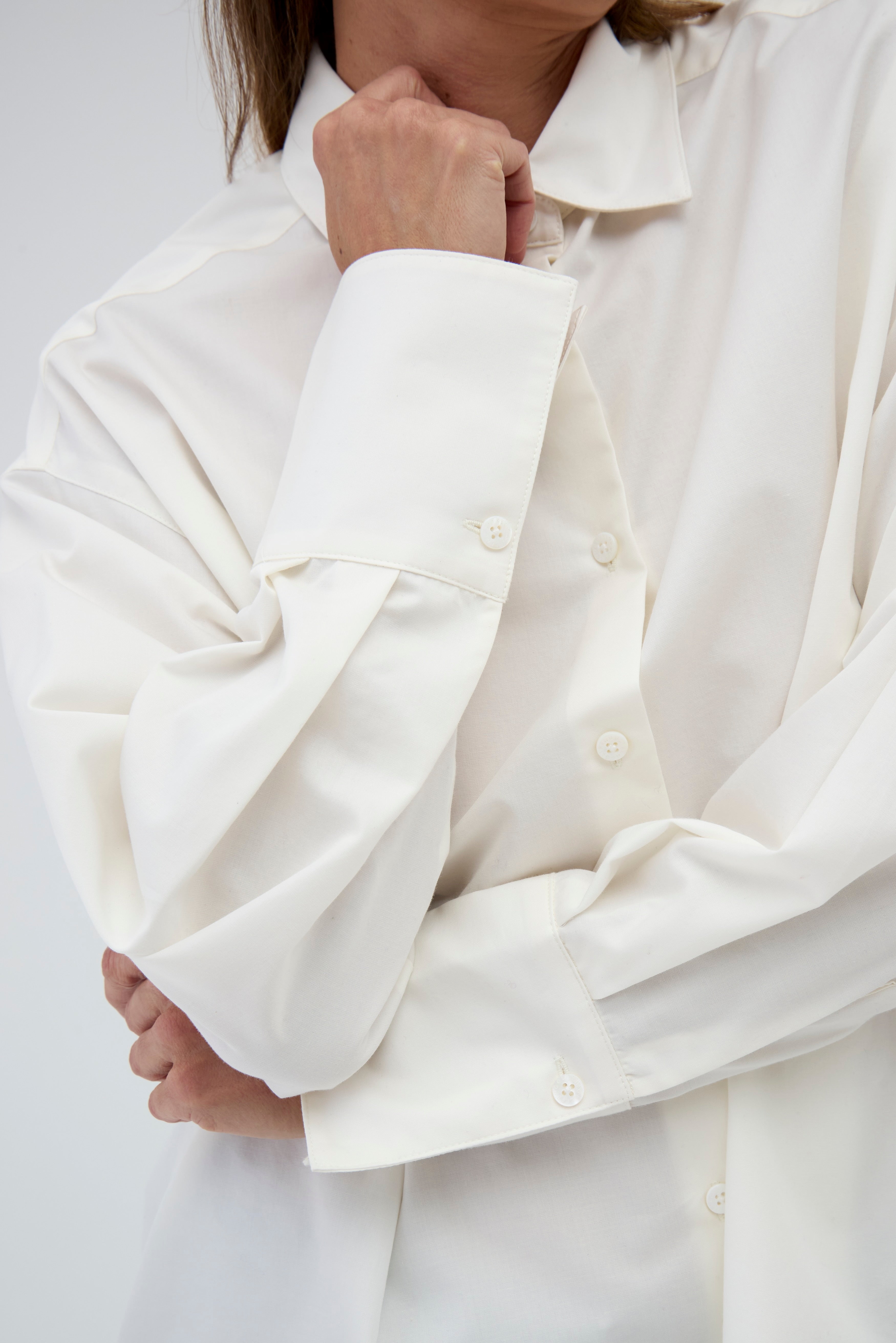 BOXY LONG SLEEVE BUTTON UP – Renggli