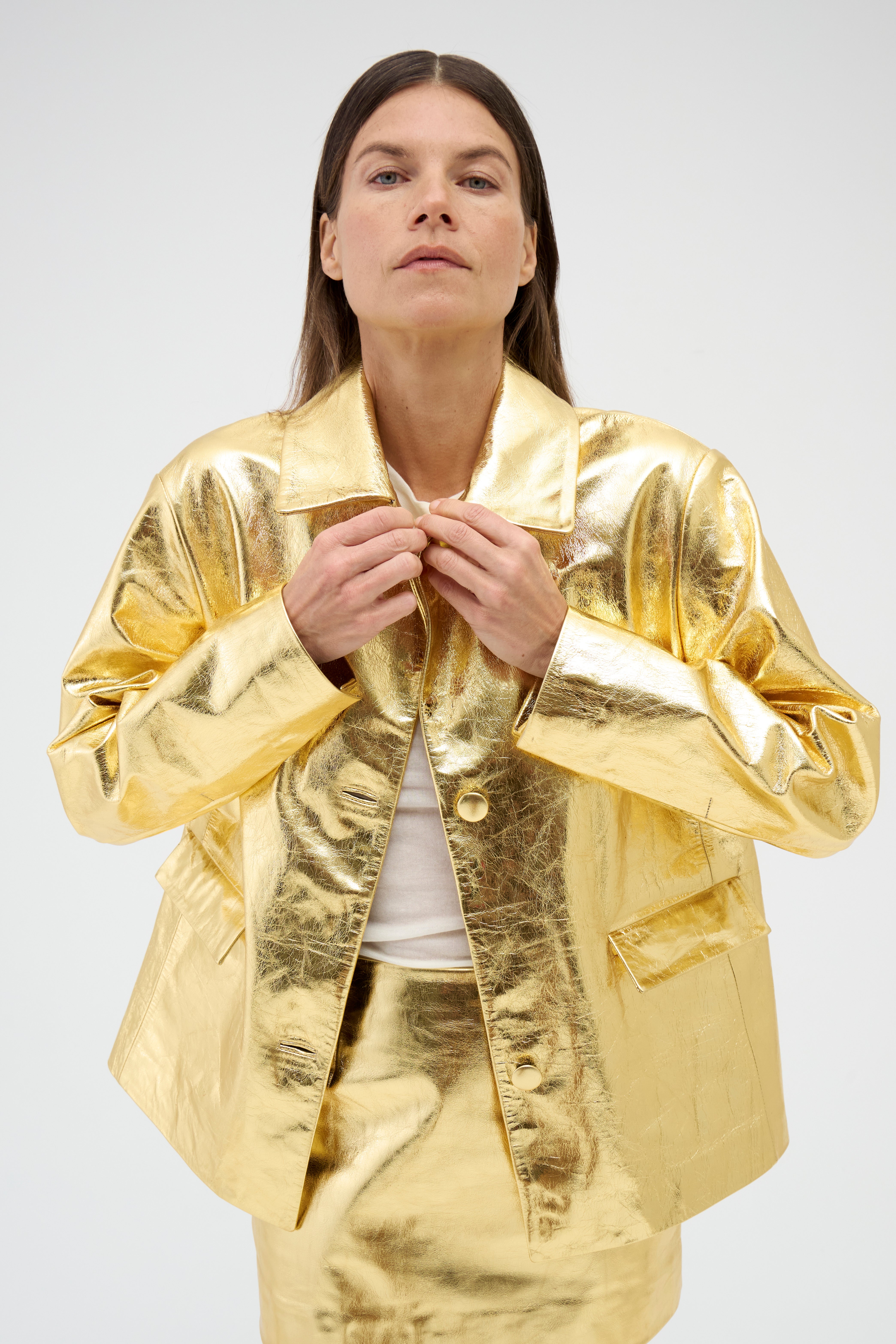 FOIL LEATHER JACKET – Renggli