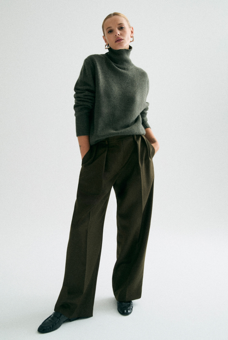 ソロイスト 新品24aw Soloist turtle neck dickie Collections Etc Zippered Dickie Layer Top with Armholes