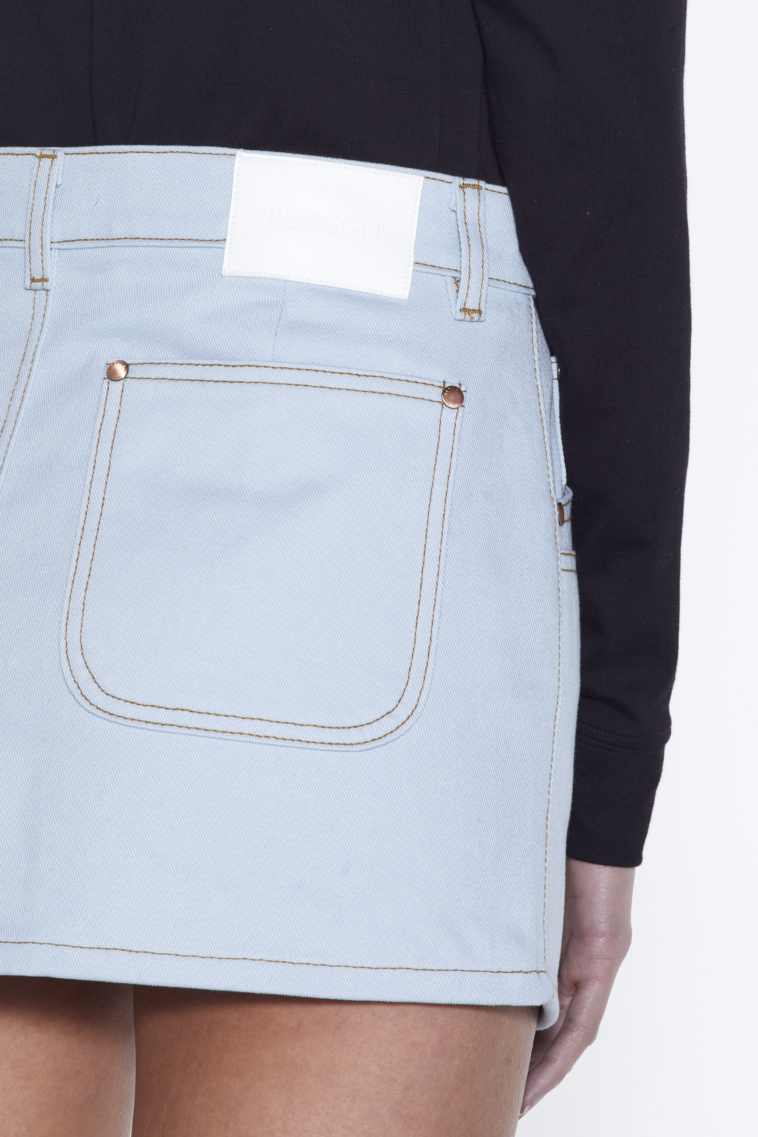 ★RAIVE★ Cargo Shirring Skirt in D/Grey VW3MS09113 Raive Cargo Shirring Skirt - Dark Gray | Garmentory