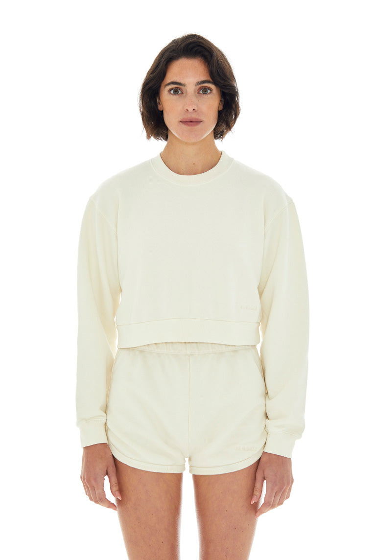 TERRY CREWNECK SWEATSHIRT