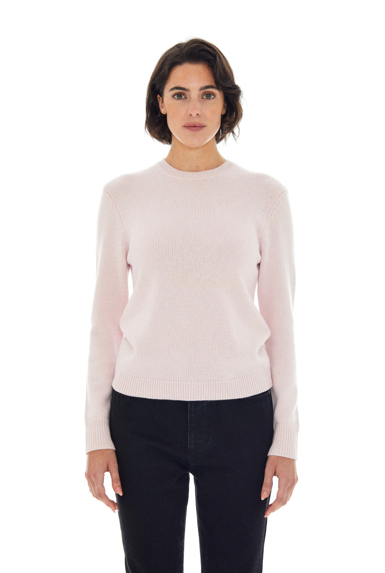 CHUNKY CASHMERE CREWNECK