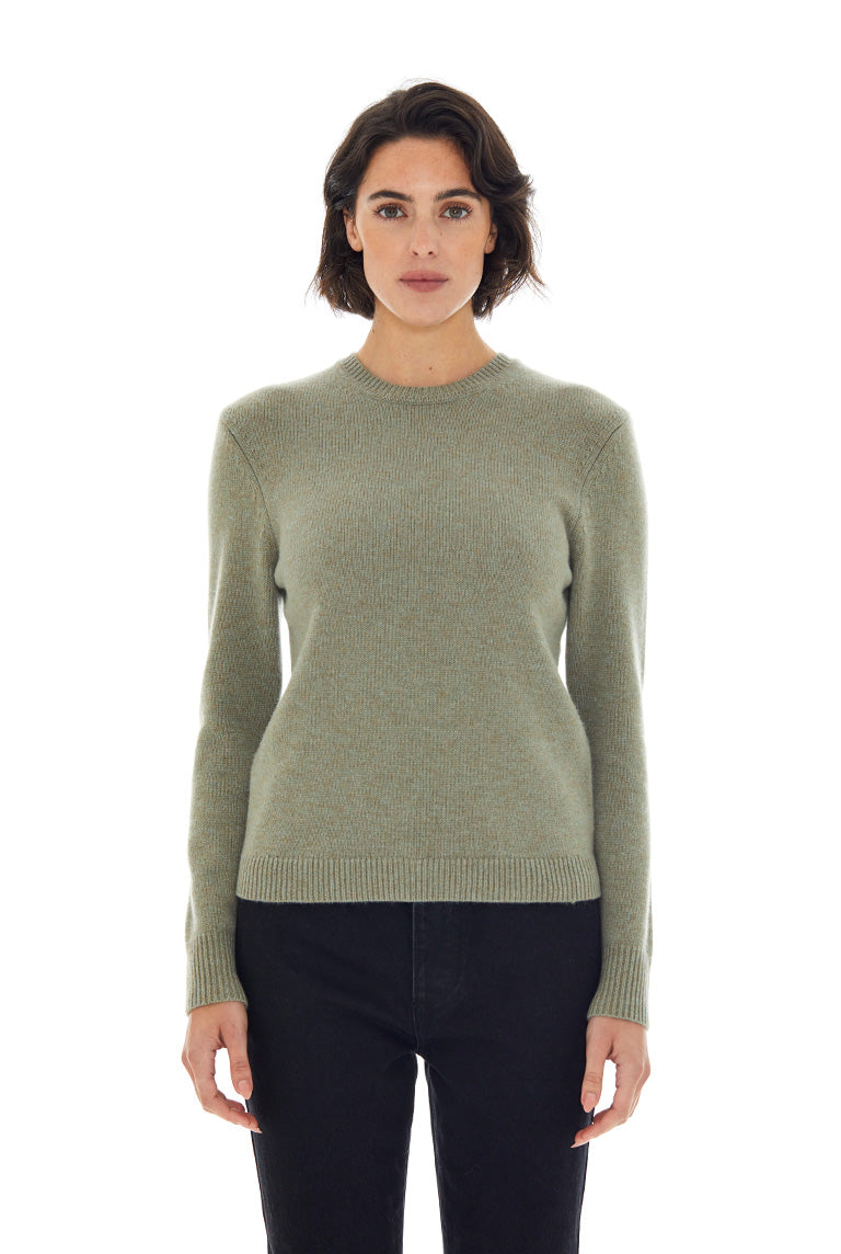 CHUNKY CASHMERE CREWNECK