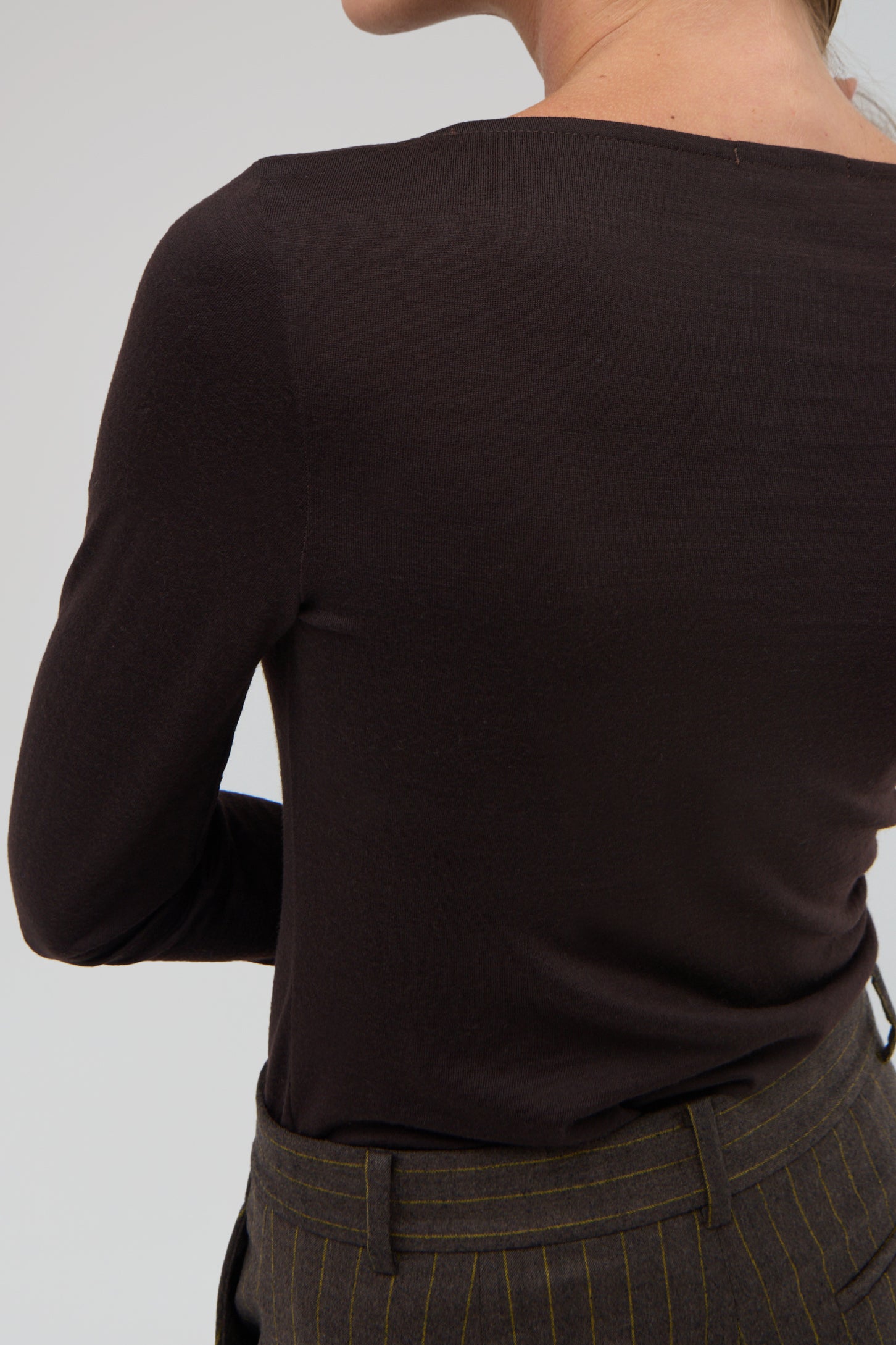 LONG SLEEVE BOATNECK TEE – Renggli