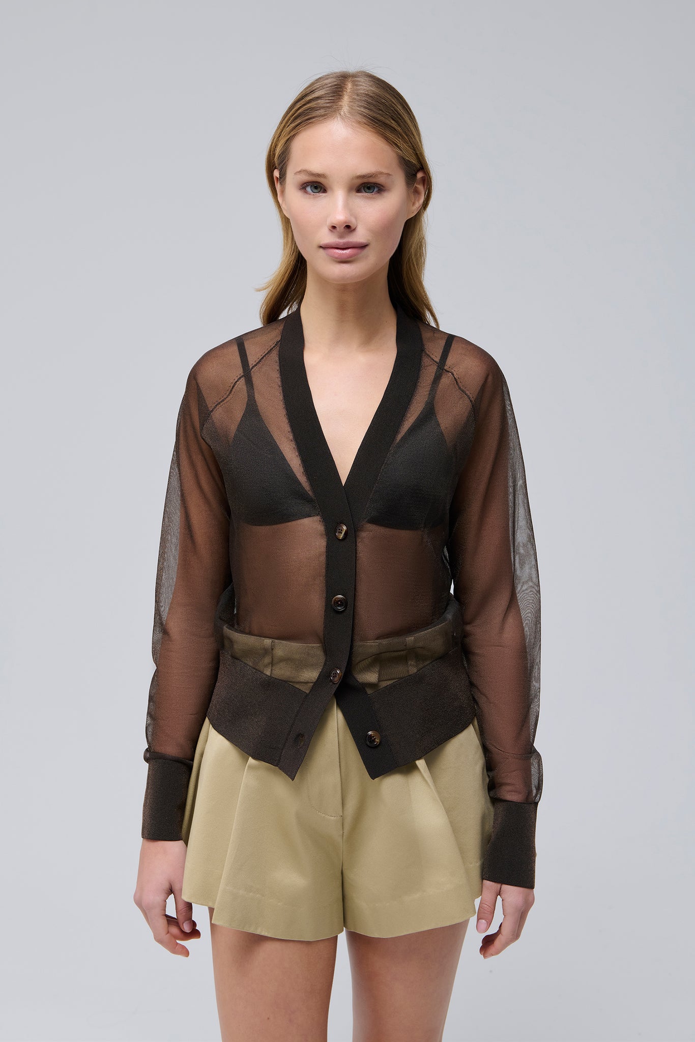 SHEER KNIT CARDIGAN – Renggli