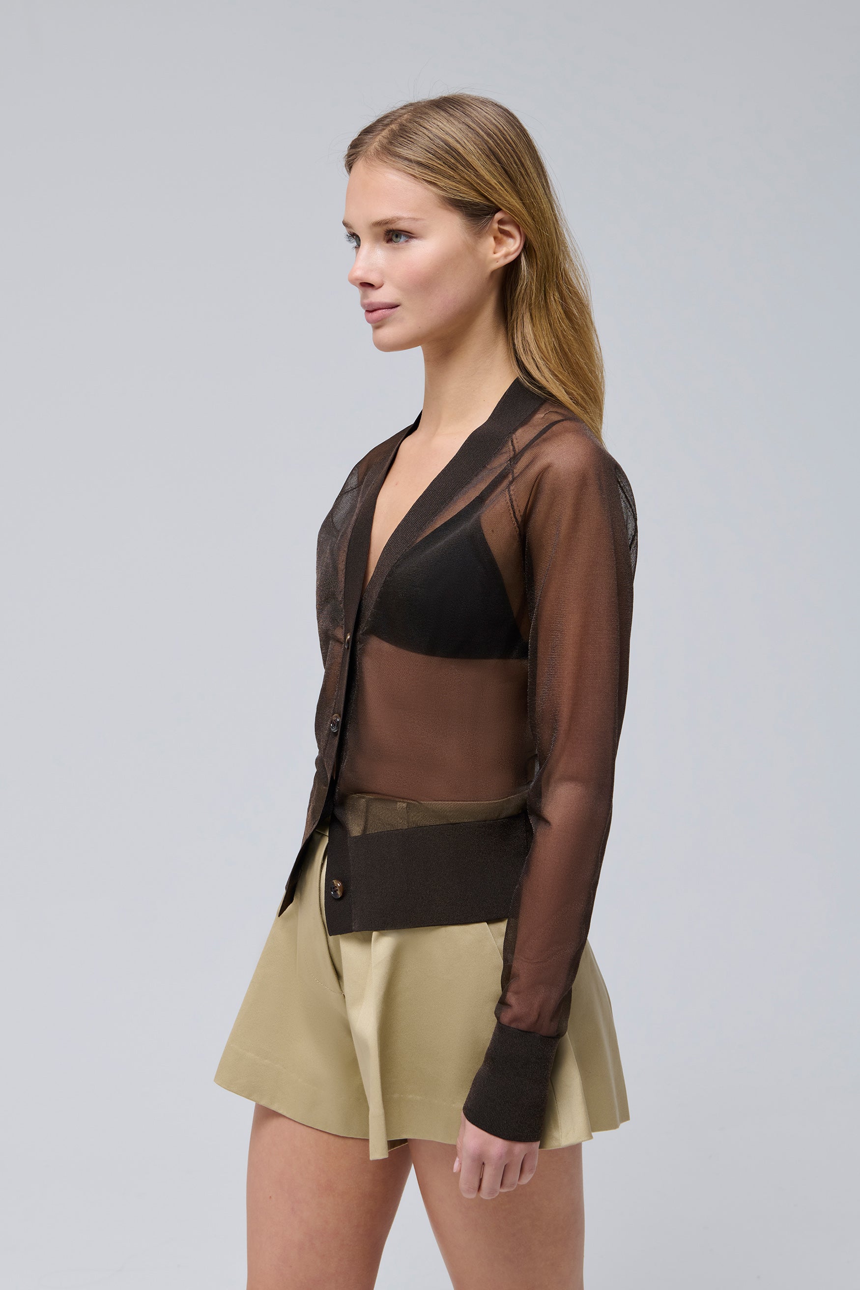 SHEER KNIT CARDIGAN – Renggli