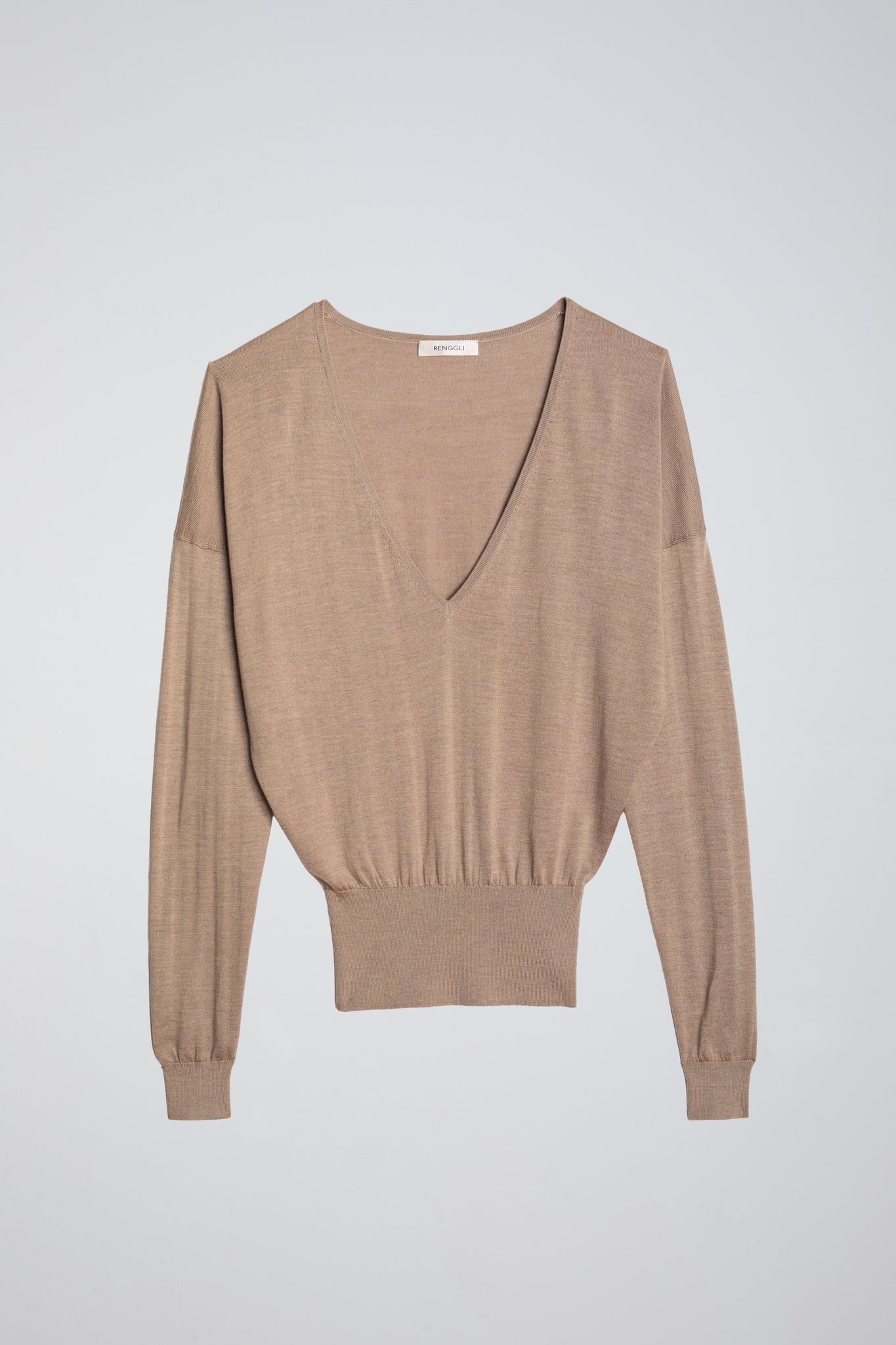 SILK CASHMERE V-NECK SWEATER – Renggli